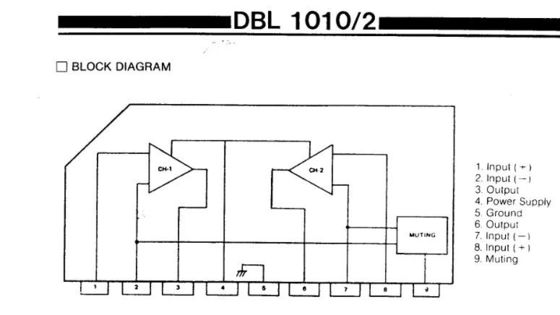 DBL1010HB-100M-R 집적 회로는 7-18V 1KHZ 저소음을 자릅니다