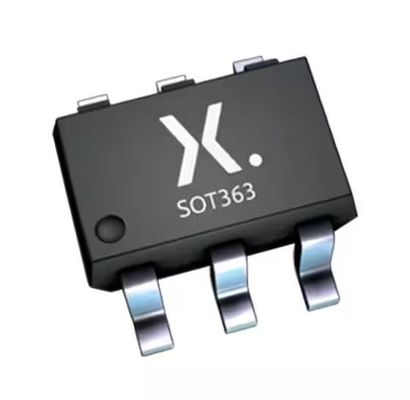BC857BS 양극 (BJT) 트랜지스터 배열 2 PNP (두중) 45V 100mA 200MHz 300mW
