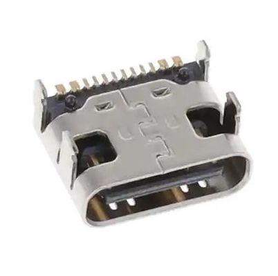 DX07S016JA3R1500 USB-C USB 2.0 용기 커넥터 24 위치 오른쪽 각