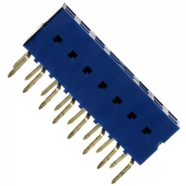 71991-308LF 바닥 또는 상단 입구 커넥터 0.100 &quot; (2.54mm) 구멍 금을 통해