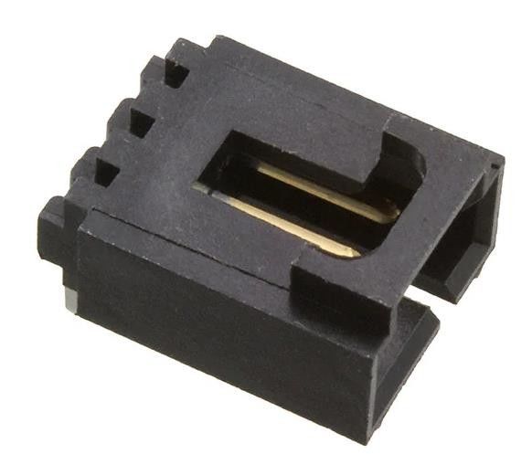 70553-0002 구멍을 통해 커넥터 헤더 오른쪽 각 3 위치 0.100 &quot;2.54mm