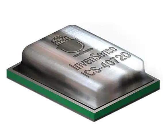 ICS-40720 75 Hz ~ 20 kHz 아날로그 마이크 MEMS 1.5 V ~ 3.63 V 전방향 용접기